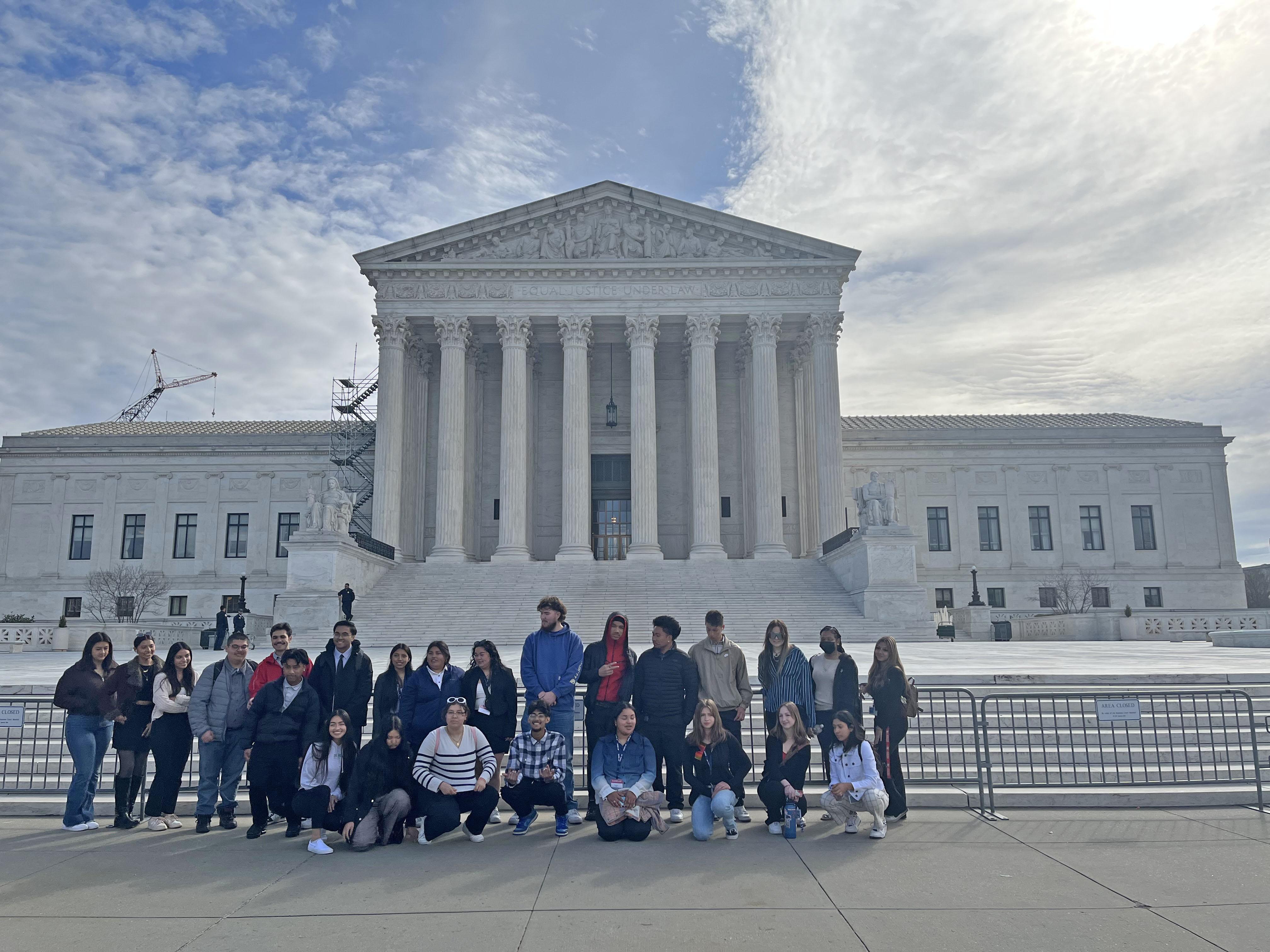 South City High students visited Washington, DC in March 2023.